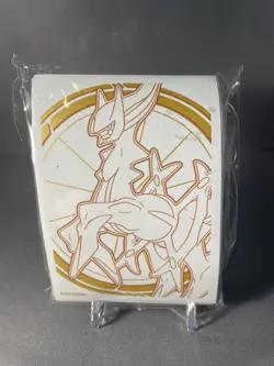 Pokemon Brilliant Stars 65ct Deck Card Sleeves ETB Arceus 2022 - Image 1