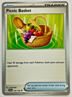 Picnic Basket Uncommon SV01: Scarlet & Violet Base Set #184/198 tcg Pokemon Card - Image 1