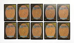 117 MTG MAGIC THE GATHERING 10 CARD MIXED LOT RARE GOLD UNCOMMON SILVER ♨ - Image 2
