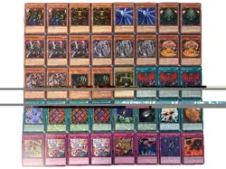 YUGIOH Gate Guardian Deck Complete 40 Cards Thunder Wind Water Labyrinth NM - Image 4