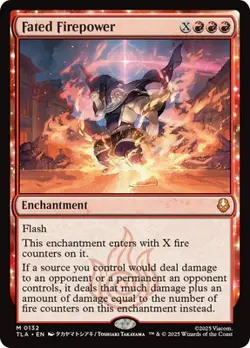 MTG - Fated Firepower - TLA 132 - Non Foil - NM - Image 1