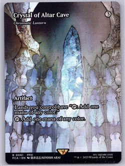 Crystal of Altar Cave - Chromatic Lantern (Showcase) R FINAL FANTASY: 61 NM MTG - Image 1
