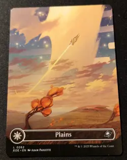 Plains - Borderless - EOE - MTG - EN - NM - 0262 - Image 1