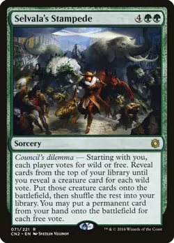 Selvala's Stampede Conspiracy: Take the Crown NM MTG - Image 1