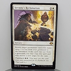 MTG Sevinne's Reclamation Dominaria Remastered 027/261 Regular Rare - Image 1