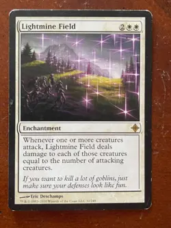 MTG Magic the Gathering Rise of the Eldrazi Lightmine Field MP - Image 1
