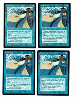 MTG 4x (NM) HYDROBLAST Interrupt Ice Age MTG Magic WOTC VTG - Image 1