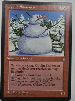 Goblin Snowman Ice Age Regular - Image 1