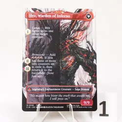 Clive, Ifrit's Dominant 318 Borderless Regular FIN MTG NM See Video - Image 5