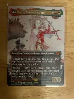 Terra, Magical Adept (Borderless) Final Fantasy Regular Magic The Gathering MTG - Image 1