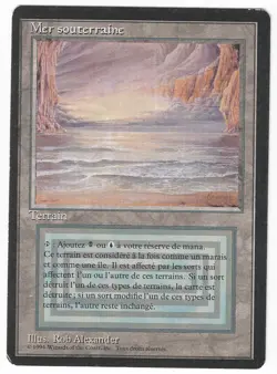 ►Magic-Style◄ MTG - Underground Sea - French Revised FBB - Good/Good+ - Image 1