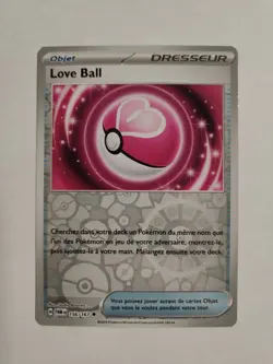 Carte Pokemon - Love Ball Reverse 156/167 - EV06 Mascarade Crepusculaire - Image 1