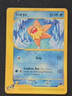 Staryu - 104/144 - Common NM/M Skyridge Pokemon Card - LP - Image 1