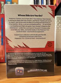 Pokemon TCG Scarlet & Violet Destined Rivals Booster Bundle BRAND NEW SEALED - Image 3