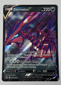 Pokemon TCG - Eternatus V - SWSH064 - 2020 - Sword And Shield Black Star Promo - Image 1
