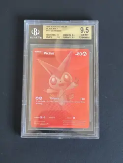 2025 Pokemon BGS 9.5 Victini 171/086 Black Bolt Red Gem Mint - Image 1
