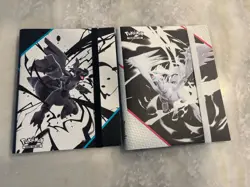 Pokemon TCG Black Bolt & White Flare Binder Set - Zekrom & Reshiram - Official - Image 1