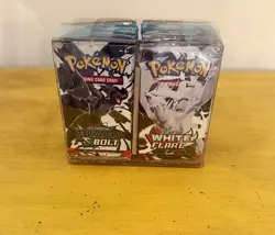 36 Pokemon White Flare Black Bolt Booster Packs Sealed SV11B SV11W 18 Of Each - Image 2