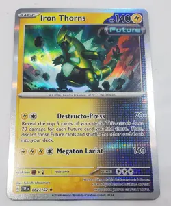 Iron Thorns - Holo Rare - Temporal Forces 062/162 Pokemon NM /M Unplayed - Image 1