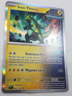 Iron Thorns - Holo Rare - Temporal Forces 062/162 Pokemon NM /M Unplayed - Image 3