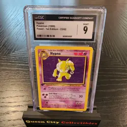 HYPNO - 1ST EDITION - CGC 9 - 1999 Pokemon Fossil - #23 / 62 - Image 1