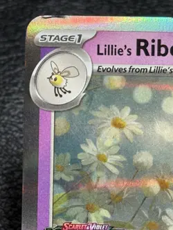Lillie's Ribombee SVP 183 - Pokemon TCG: Journey Together Prerelease Stamped LP - Image 2