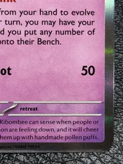Lillie's Ribombee SVP 183 - Pokemon TCG: Journey Together Prerelease Stamped LP - Image 4