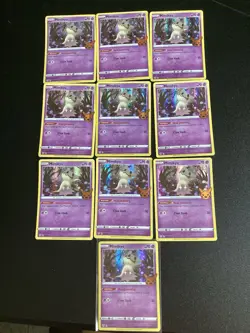 Pokemon Mimikyu 081/189 Trick Or Trade Promo Stamped Lot(10) - Image 1