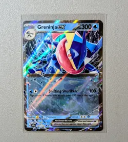 Greninja ex 041/142 Stellar Crown Holo Double Rare Pokemon TCG NM ENG - Image 1