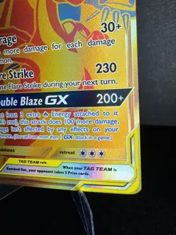Reshiram & Charizard GX Tag Team SM247 Black Star Promo Pokemon - NM - Image 5