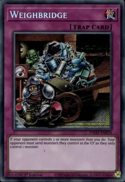 Weighbridge 1st Ed Secret Rare PHHY-EN078 Yu-Gi-Oh! - Image 1