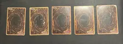 Yugioh Blue-Eyes White Dragon SDK-001 Ultra Rare Lot of 5 Unlimited DMG - Image 3