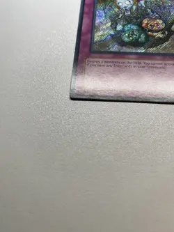 YuGiOh Secret Rare Treacherous Trap Hole Unlimited CSOC-EN089 LP - Image 3