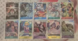 One Piece TCG OP13 SR Lot Five Elders/Yamato/stussy/Rayleigh/Newgate & More NM - Image 1