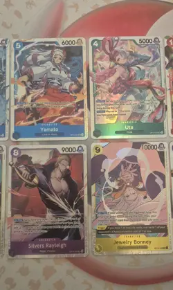 One Piece TCG OP13 SR Lot Five Elders/Yamato/stussy/Rayleigh/Newgate & More NM - Image 3