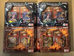 Lot Of 4 - One Piece Illustration Box IB05 + IB06 Vol 5 & 6 - ENG Sealed NEW - Image 1