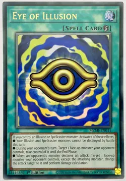 MZMI-EN011 Eye of Illusion - Ultra Rare 1st Edition Near Mint YuGiOh Card - Image 1