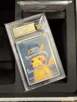 Pikachu with Grey Felt Hat 085 CGC Pristine 10 Van Gogh Promo Pokemon Card - Image 3