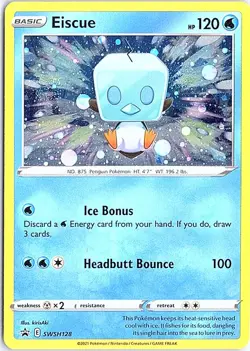 Eiscue - Promo SWSH: Sword & Shield Promo Cards SWSH128 LP Pokemon - Image 1