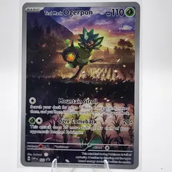 Teal Mask Ogerpon 123 Promo Holo NM Pokemon SV: Scarlet & Violet Promo Cards - Image 1