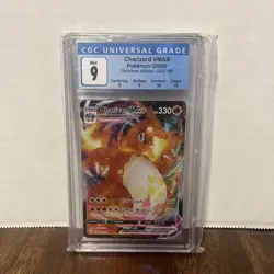 Charizard VMAX 020/189 SWSH03: Darkness Ablaze Holo Pokemon Card CGC MINT 9 - Image 1