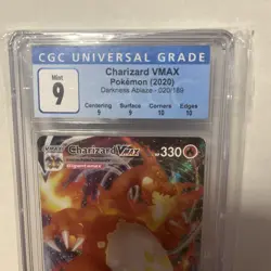 Charizard VMAX 020/189 SWSH03: Darkness Ablaze Holo Pokemon Card CGC MINT 9 - Image 3