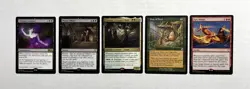 138 MTG MAGIC THE GATHERING 5 CARD MIXED LOT ALL RARE GOLD ♨ - Image 1
