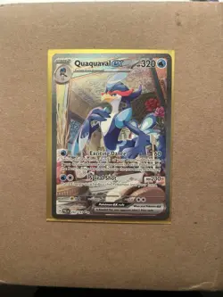 Quaquaval EX 260/193 Sv02 Paldea Evolved Special Illustration Rare Holo Card - Image 1