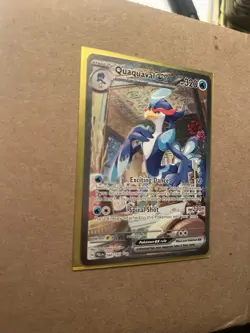 Quaquaval EX 260/193 Sv02 Paldea Evolved Special Illustration Rare Holo Card - Image 3