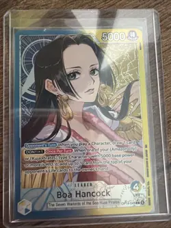 Boa Hancock Alt Art OP14-041 L The Azure Sea's Seven ONE PIECE Card English - Image 3