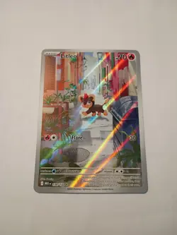 Litleo 139/132 Illustration Rare Mega Evolution Pokemon Card English - Image 1
