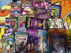 Pokemon TCG Pack Lot of 20 English Japenese Chinese ETC Sealed + Free Promo Card - Image 1