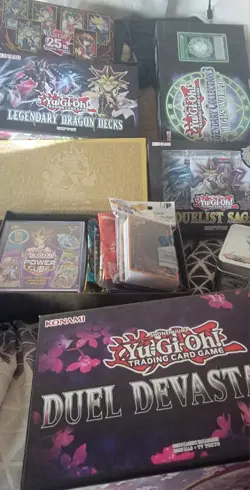 ◆Konami Yu-Gi-Oh! TCG OCG Cards Sleeves Tins Binders Display Boxes Playmats Lot◆ - Image 2