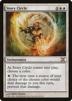 Story Circle 10th Edition PLD White Rare MAGIC THE GATHERING CARD ABUGames - Image 1